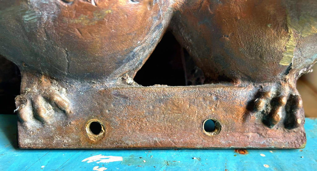 Sculture d'arte in bronzo massiccio