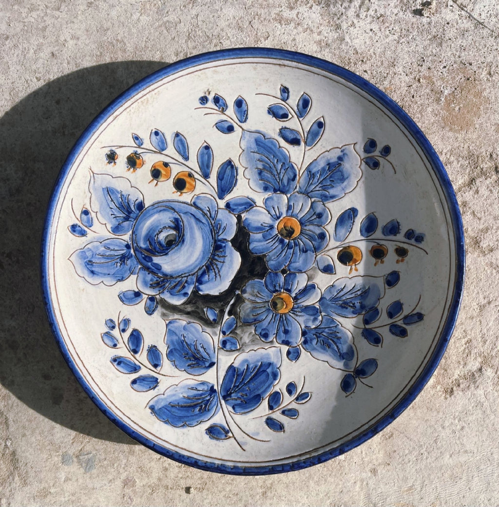 Piatto Decorativo dipinto a mano - Costiera Amalfitana